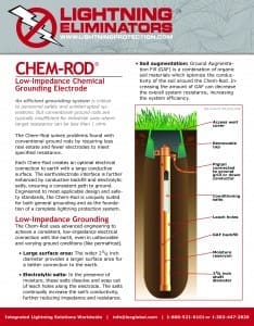 chem-rod brochure - Electrical earthing in Rock