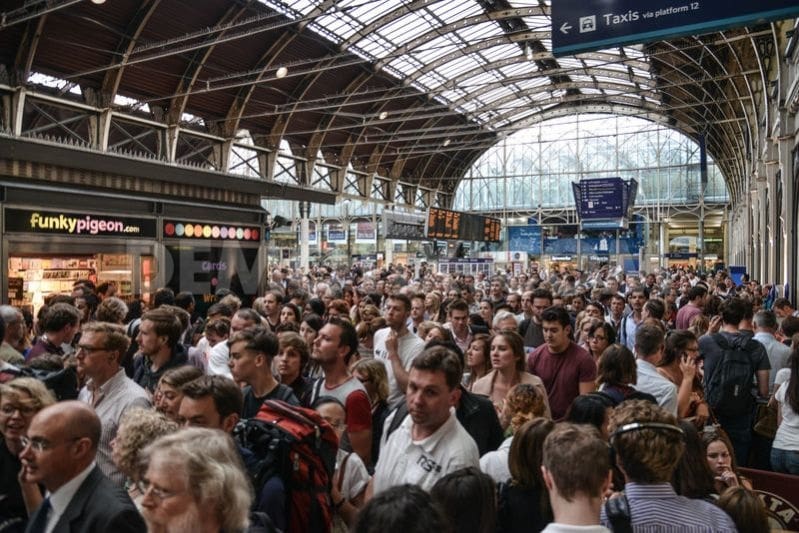 Paddington Station Delays due to Lightning